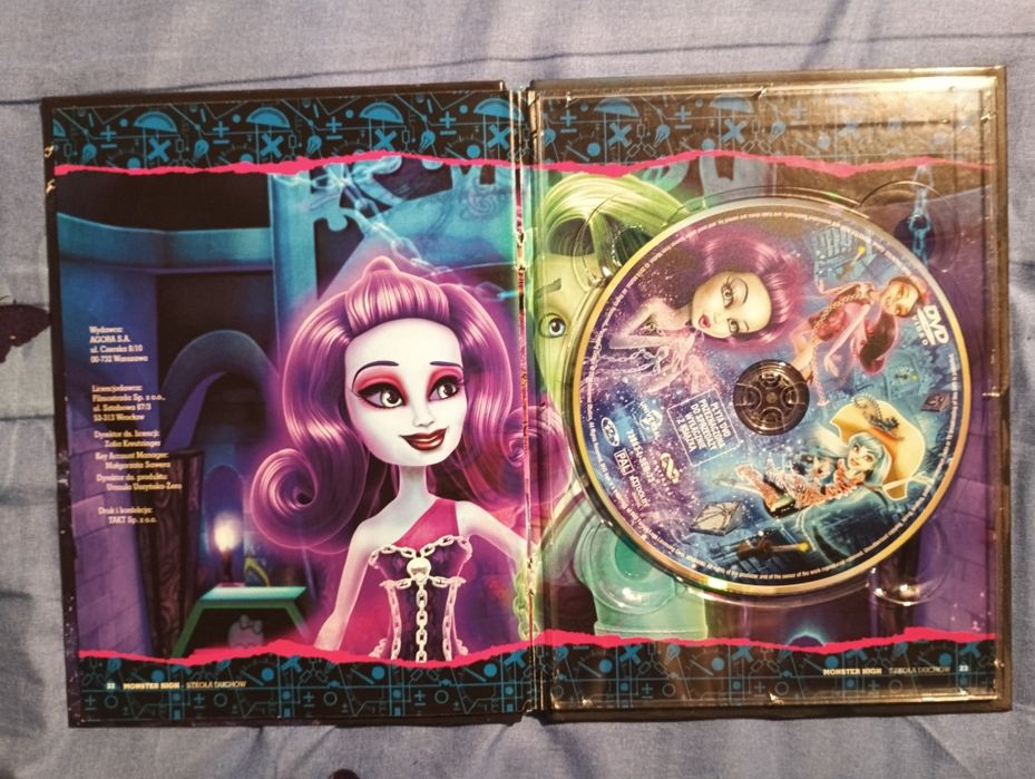 Monster High Szkoła Duchów dvd