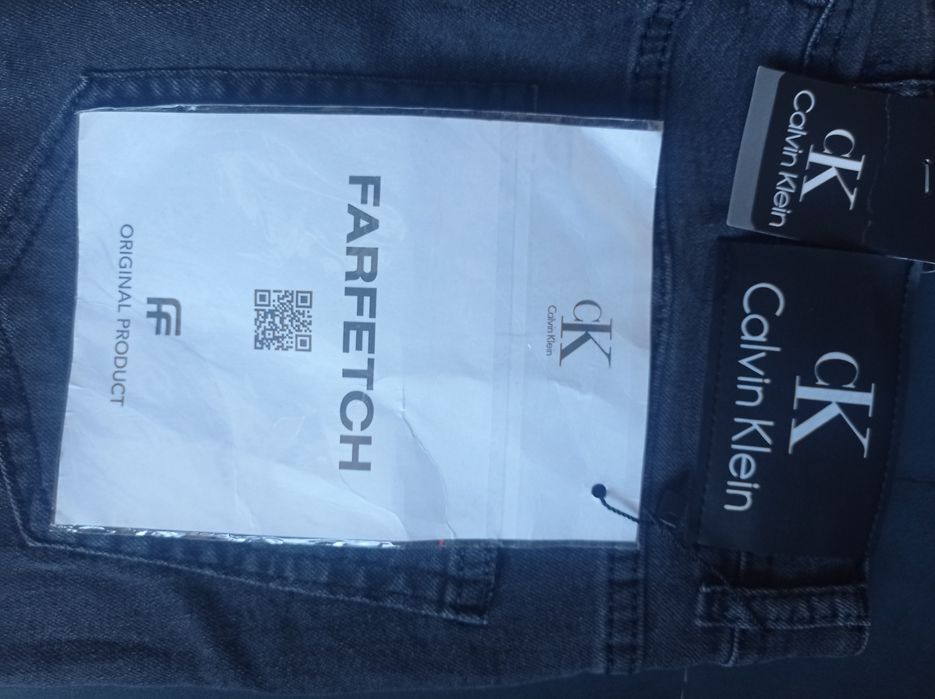 Spodnie męskie Calvin Klein slim