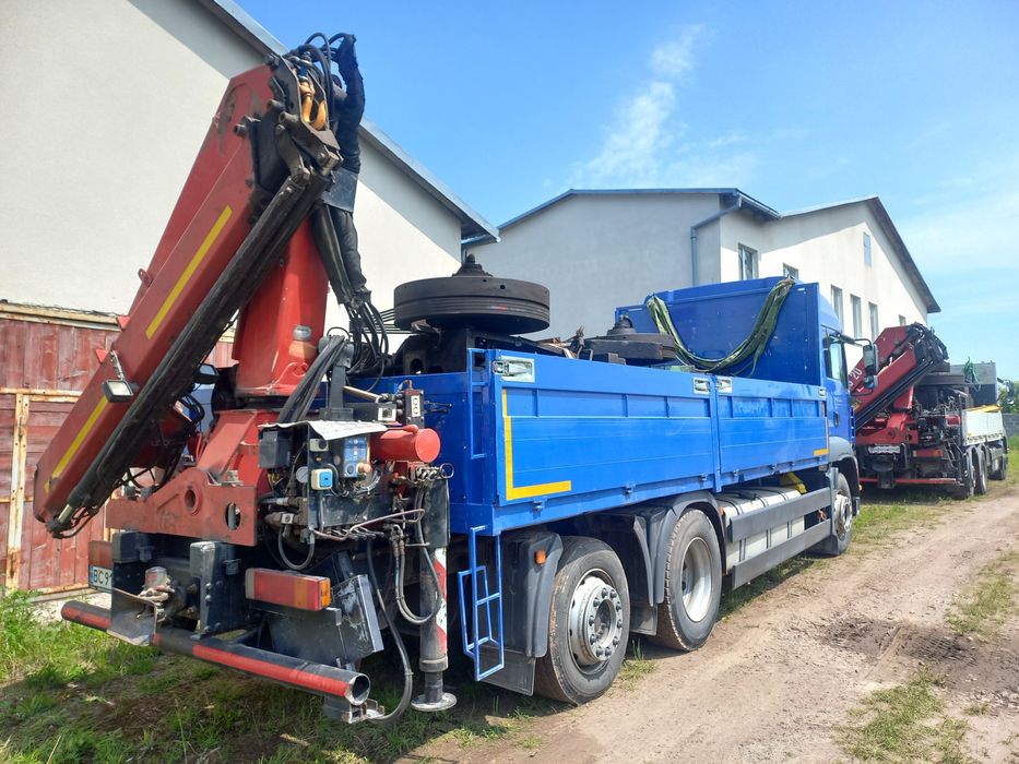 Маніпулятор львів стріла 13 метрів послуги оренда перевезення