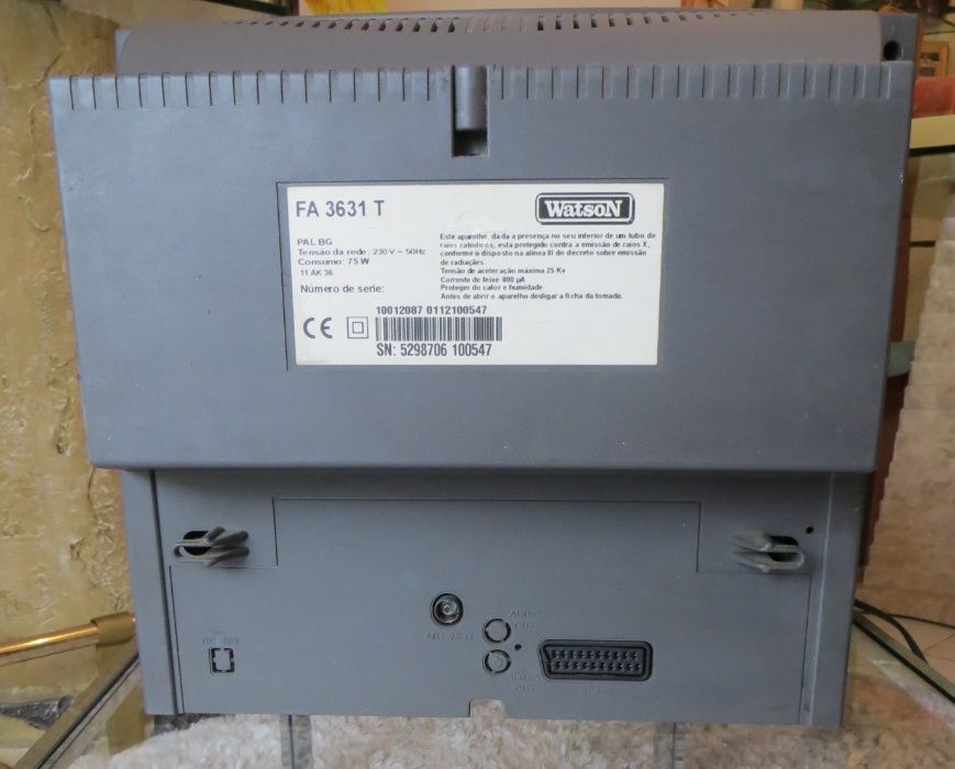 Televisão Watson Entrada SCAR, Áudio, Router 100% impecável RESERVADO
