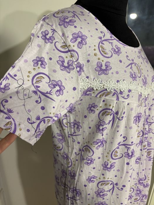 Нічна сорочка рубашка ночная хлопок бавовна 48 р Україна L