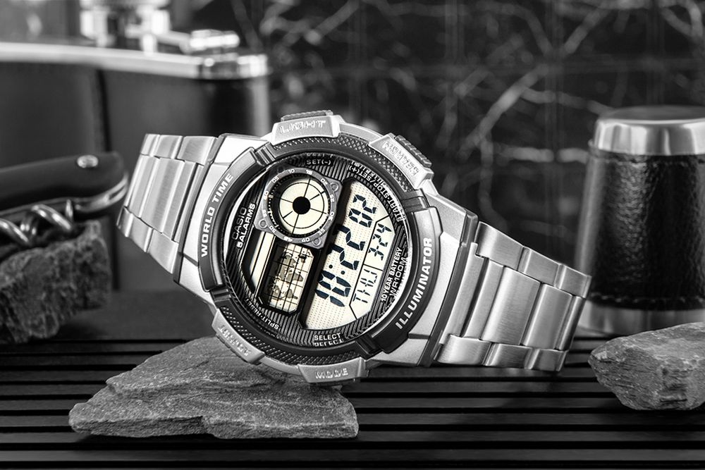 zegarek męski casio ae-1000wd-1avdf + box