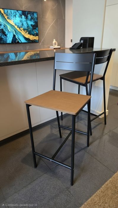 Banco pé alto Ikea