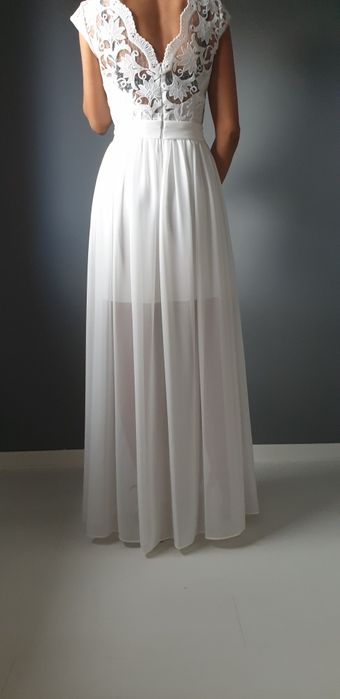 Suknia poprawiny, ślubna rozmiar. 36