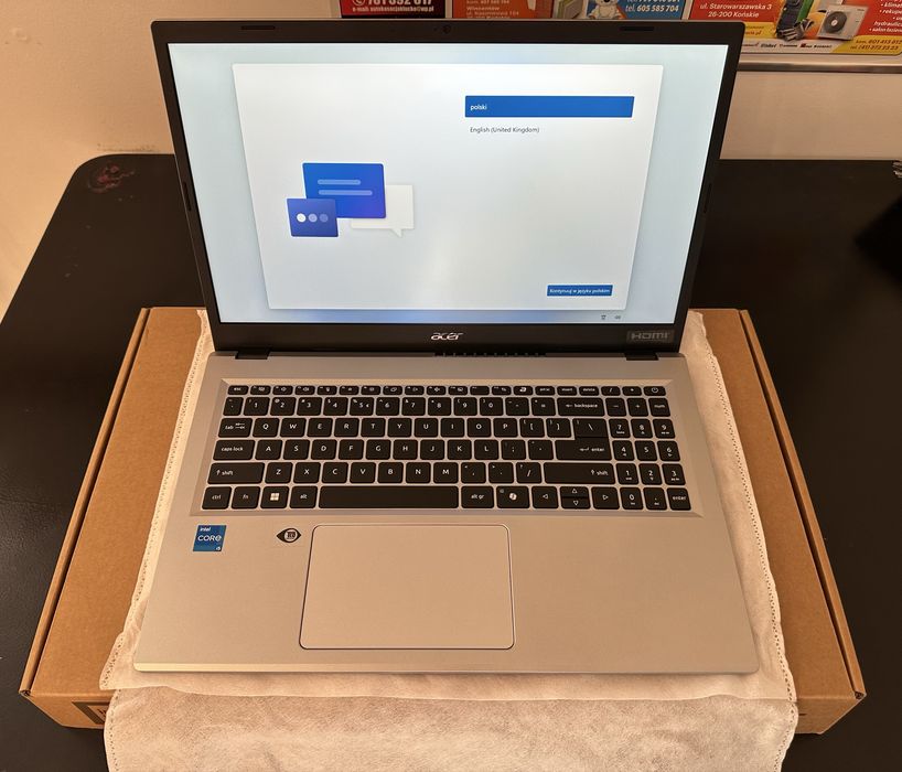 Laptop Acer Extensa 15 12/512 Nowy