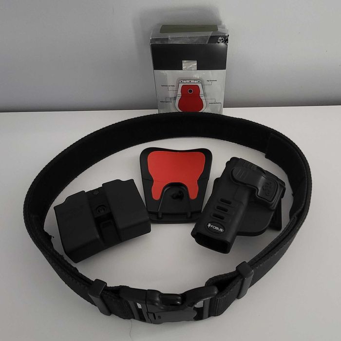 Kabura i ładownica FOBUS Glock 19/17 lewa