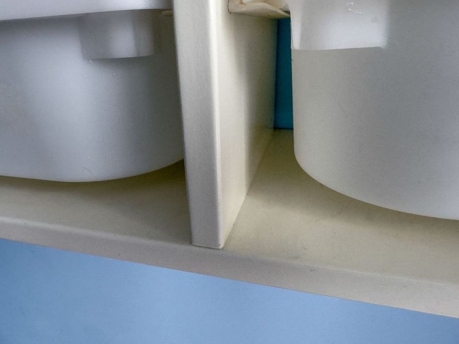 TROFAST Szafka ścienna IKEA z 6 pojemnikami plastikowymi