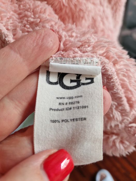 Różowy szlafrok UGG Aarti