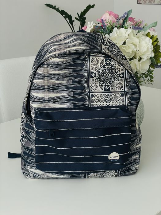 Mochila Roxy em tons azuis