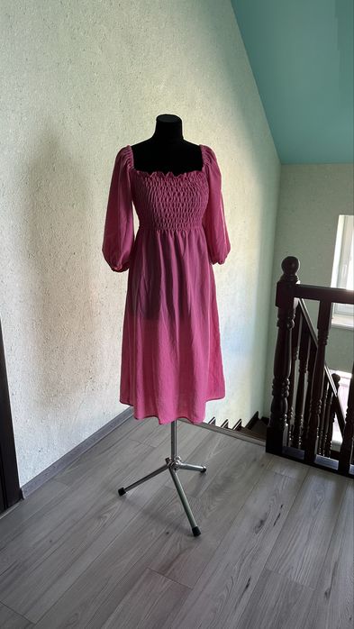 Платье лето красное