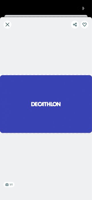 Karta podarunkowa Decathlon 379,98zł DOWOLNE ZAKUPY online i stacjonarnie
