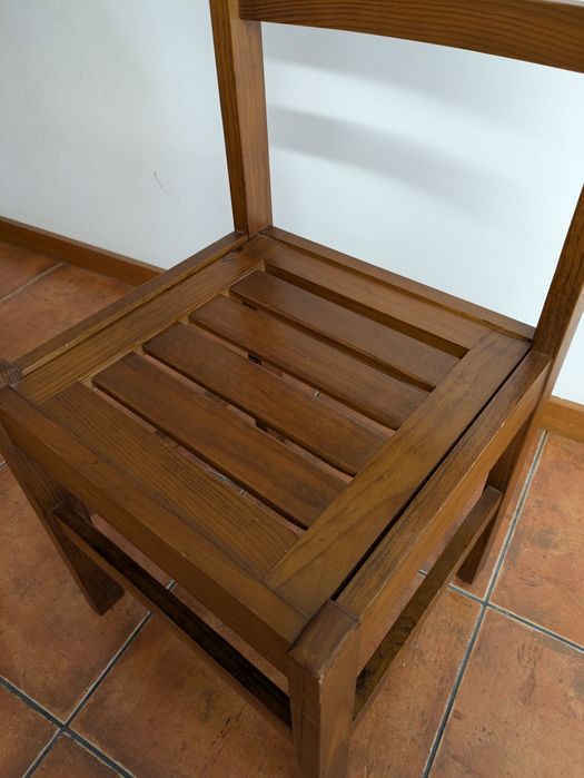 Cadeira Madeira Maciça