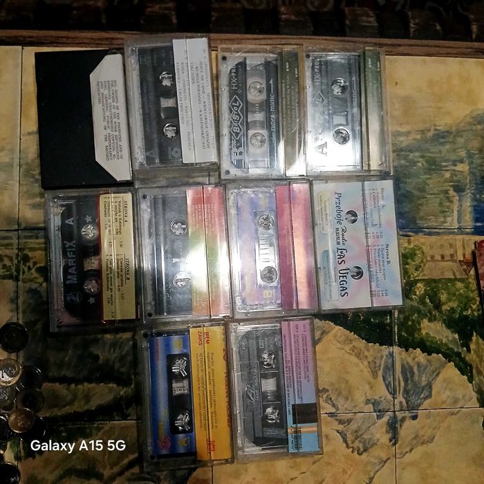 Kasety magnetofonowe  Mix  10szt