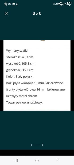 Słupek łazienkowy
