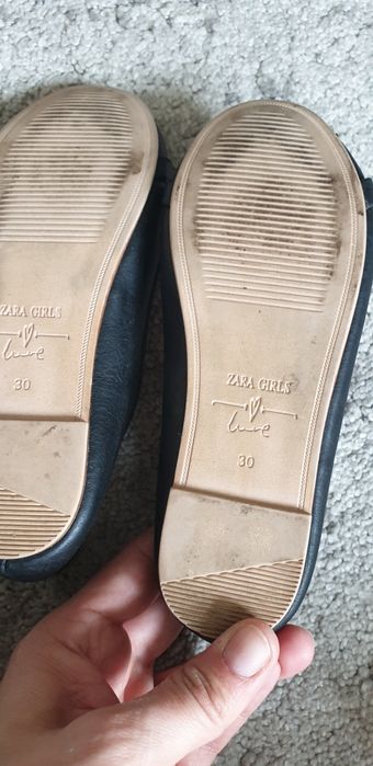 Sliczne baleriny balerinki buty baletki polbuty eleganckie  ZARA