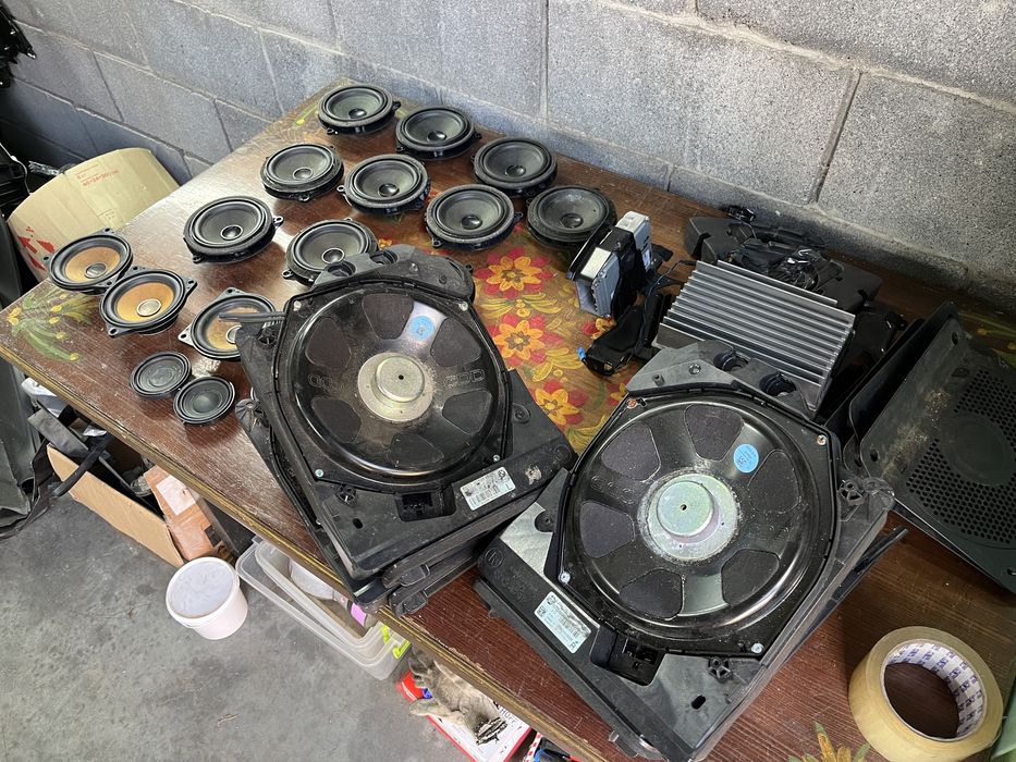 Динамики для авто BMW F30/31/32/34/36 сабвуфер пищалка усилитель аудио