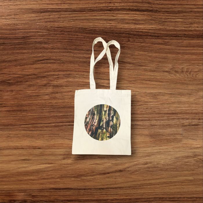 Torba bawełniana z motywem roślinnym - drzewo, natura