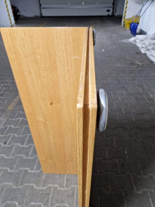 Półka stojąca dębowa, dąb Matkowski