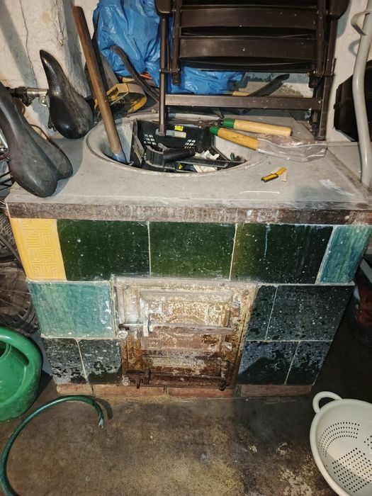 Piec kaflowy i piec do pralni