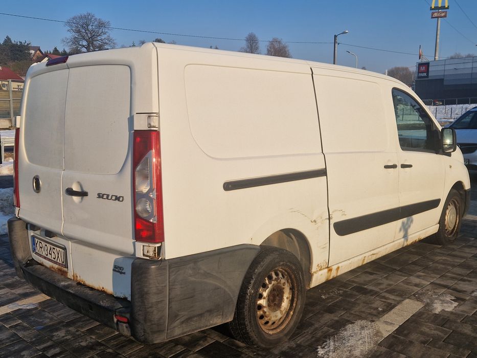 Fiat Scudo 23% Vat 2009r Klima 3os. Wieliczka
