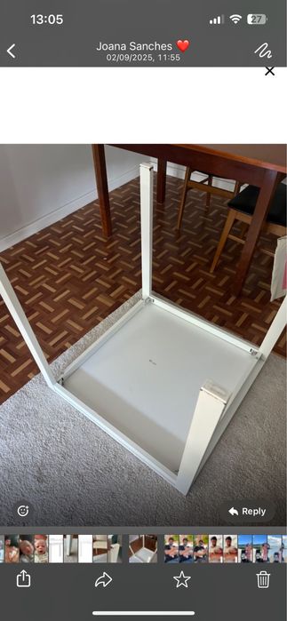 Mesa IKEA VIHALS 84/120x74