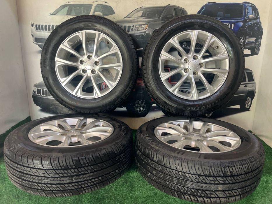 Шини з дисками 5x110 R17 17x7.0J 41.0mm Jeep Compass Renegade Cherokee