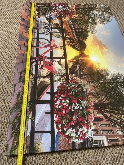 картина на холсте Amsterdam 120x80 см RozenfeldArt