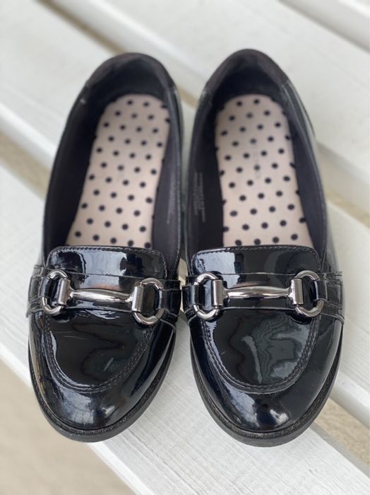 Туфельки лак