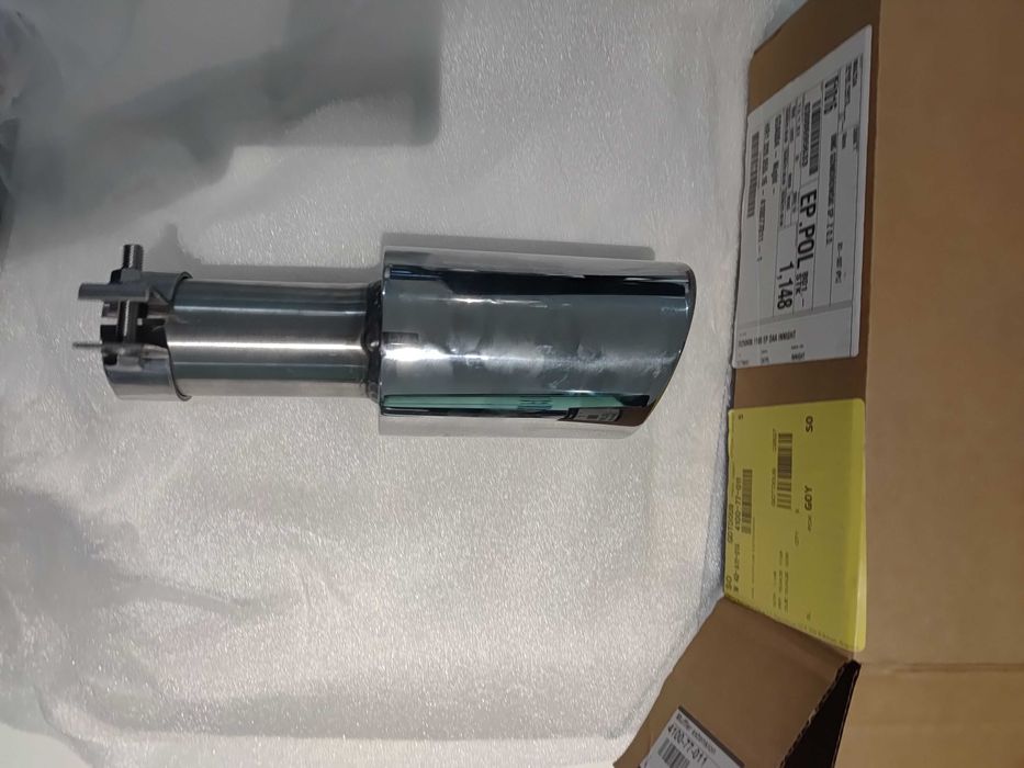 Sportowa końcowka tłumika zestaw 2 szt.