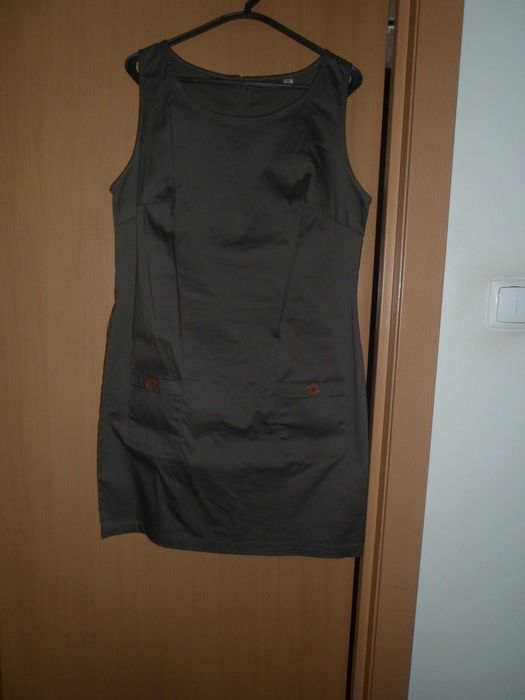 vestido com bolsos como novo da marca Venca para mulher Jovem