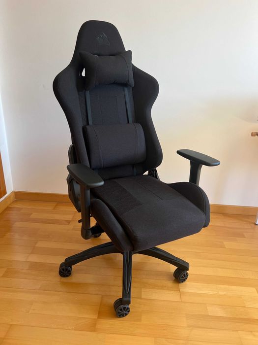 Cadeira Gaming TC100 RELAXED - Tecido Preto (como nova)