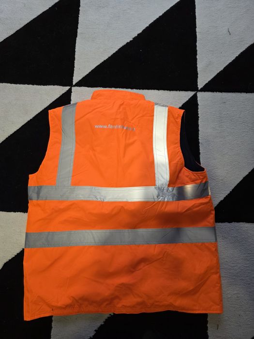 Kamizelka ostrzegawcza na polarze. Roz xl