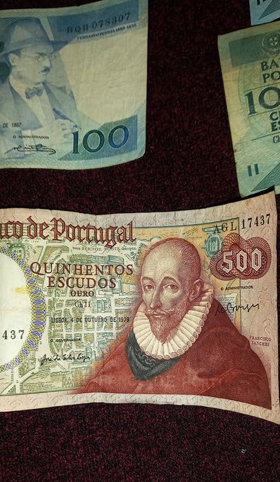 Vendo moedas notas portugal, antiquities, colectibles