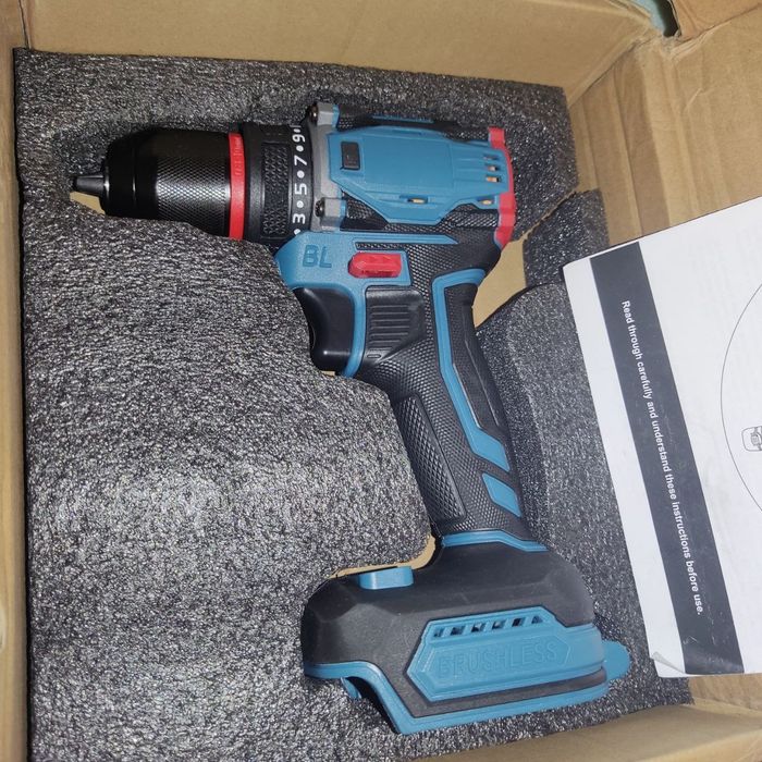 Бесщеточный шуруповёрт 18-21v