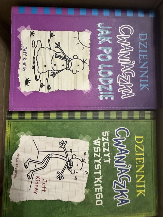 Dziennik cwaniaczka - zeataw 15 ksiazek