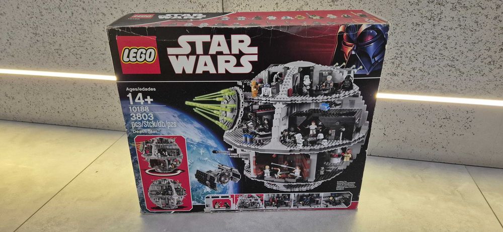 LEGO Star Wars Zestaw Kolekcjonerski Death Star Gwiazda Śmierci 10188