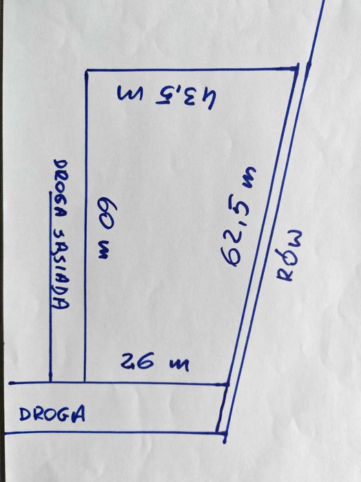 Chrusty Nowe - DZIAŁKA 2090 m², tanio sprzedam - Widok 2