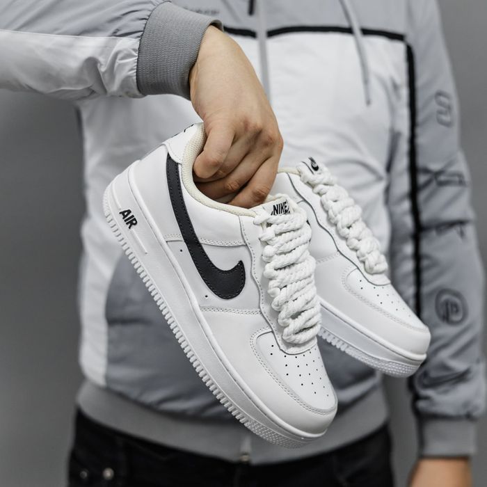 Кросівки Nike Air Force 1 Low Rope Laces premium | Кроссовки Найк чоловічі