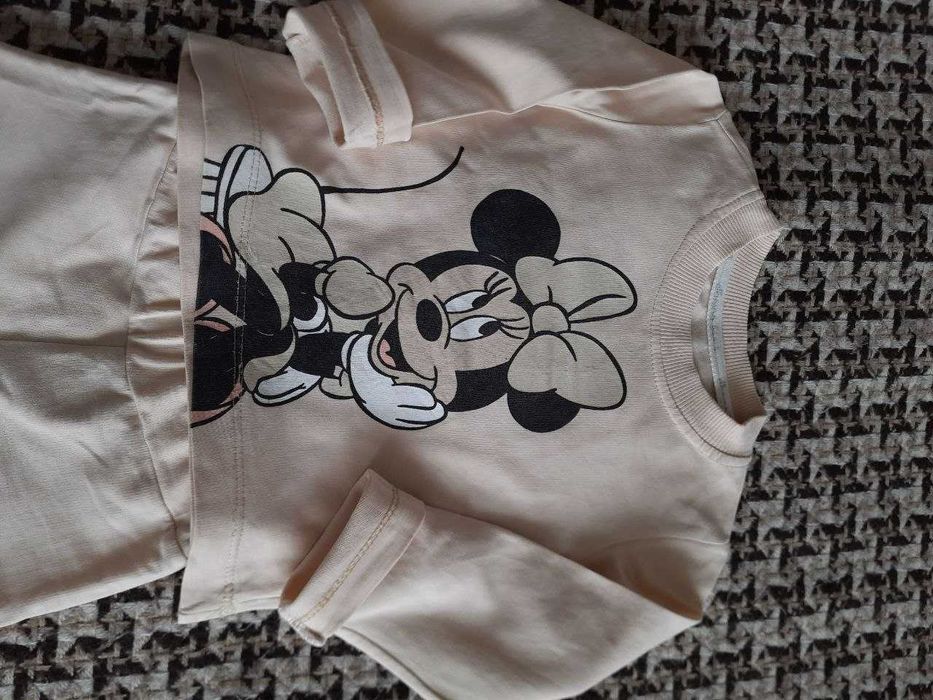 Дитячий костюмчик з курточкою для дівчинки. 12-18 міс