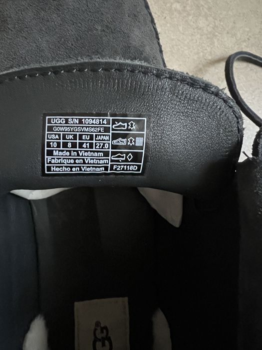 UGG оригінал ботильйони, черевики р.41 натур. замша