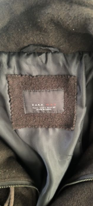 Casaco Zara tamanho L Castanho