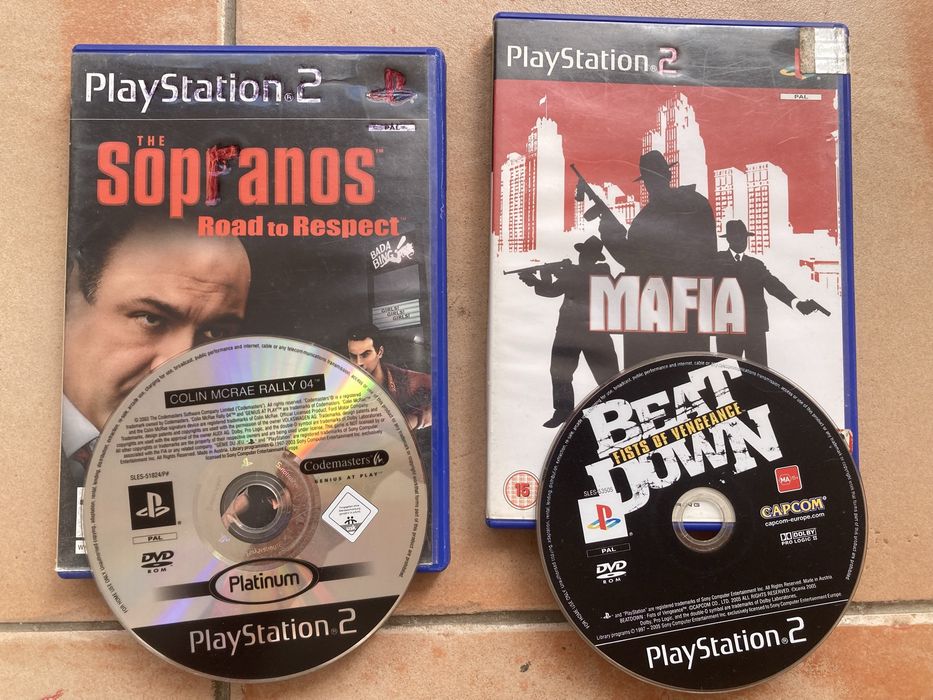Jogos PS2 - Set de 5