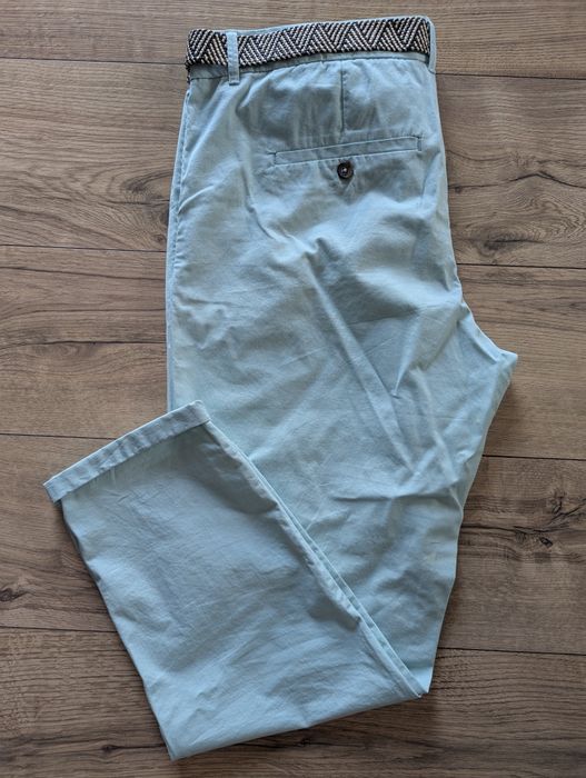 Spodnie chino miętowe Orsay rozm 44