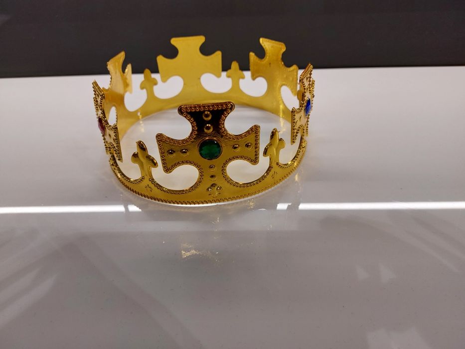 Korona króla strój kostium na bal karnawałowy