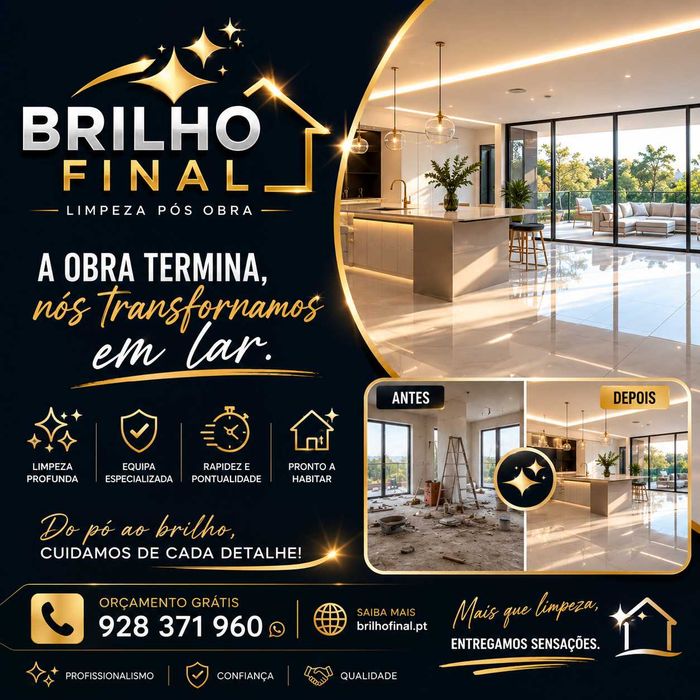 Limpeza pós obra