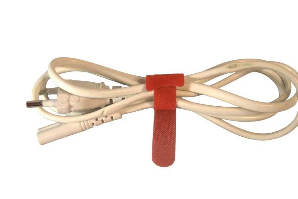 Opaski kablowe na rzep 12 szt. 150x12 mm, wielokrotnego użytku.