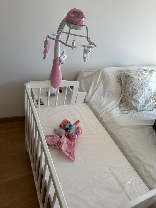 Mini Berço co-sleeping Madeira