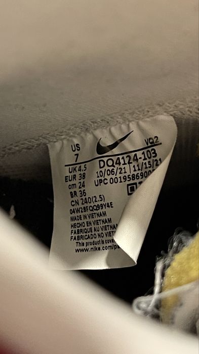 Оригінальні Кросівки Nike Blazer Mid 77 Розмір 38