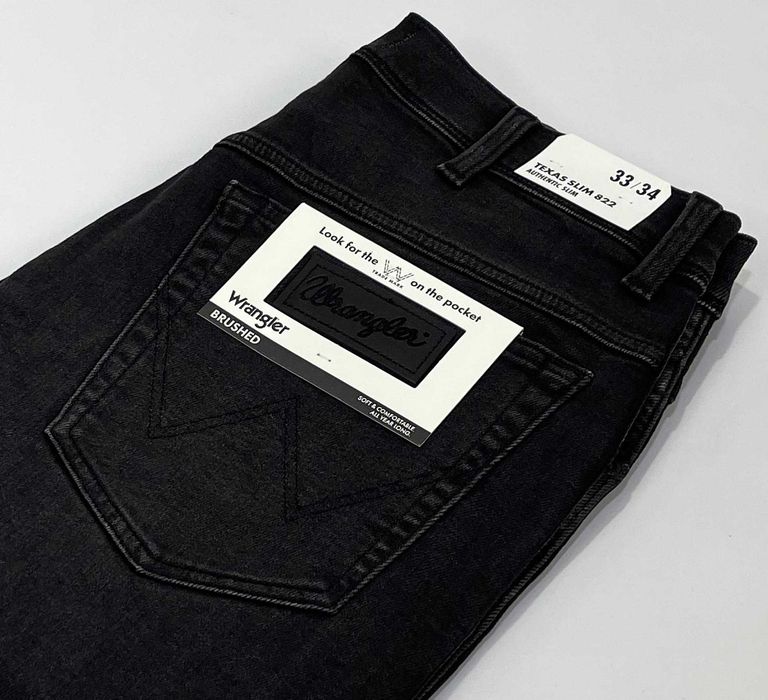 Spodnie męskie jeansy Wrangler Texas Slim 822 Ashley W40 L32