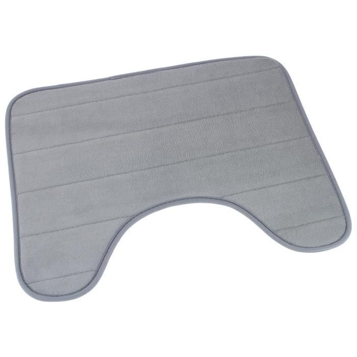 Dywanik Łazienkowy z Wycięciem pod WC do Łazienki Mata Antypoślizgowa